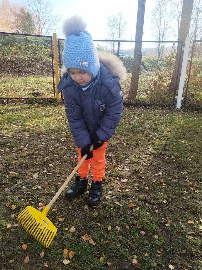 Трудовая деятельность в детском саду.