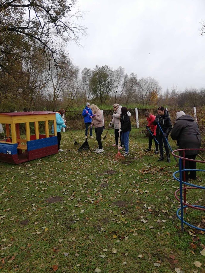 Республиканский субботник в нашем детском саду!