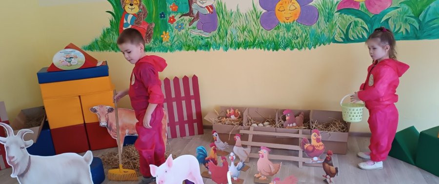 Ранняя профориентация детей дошкольного возраста через сюжетно-ролевую игру «Фермерское хозяйство «Подворье»